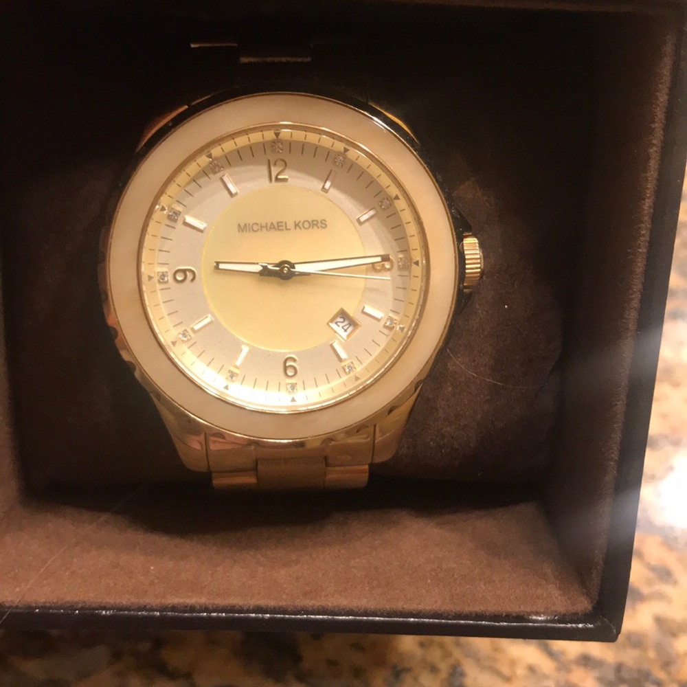 Michael Kors gold watch